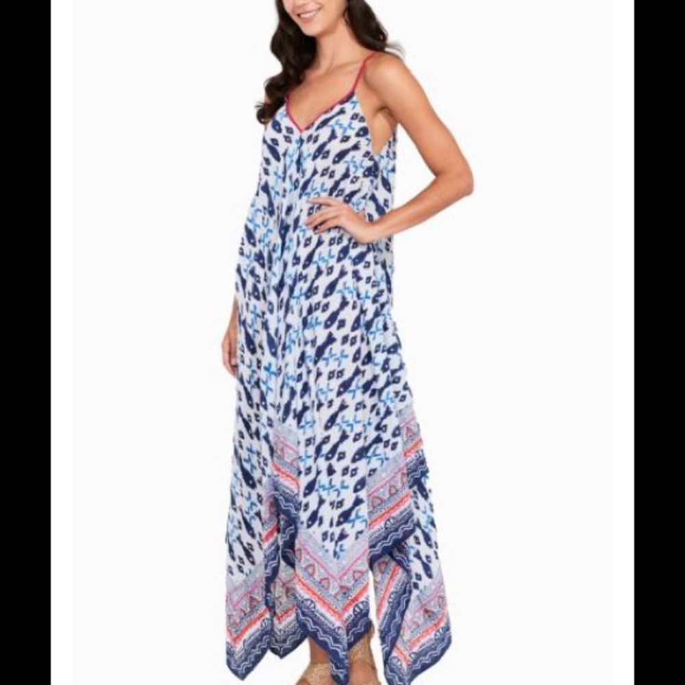 Roberta roller rabbit scarf dress indigo One size